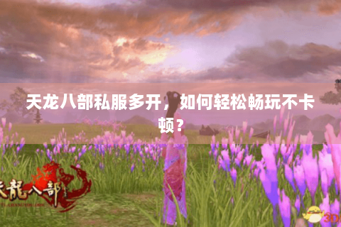 天龙八部私服多开，如何轻松畅玩不卡顿？