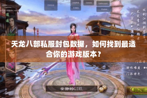 天龙八部私服封包数据，如何找到最适合你的游戏版本？