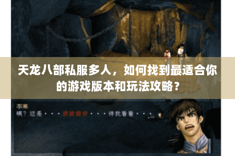 天龙八部私服多人，如何找到最适合你的游戏版本和玩法攻略？