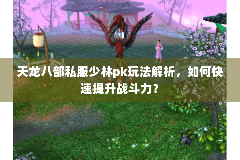 天龙八部私服少林pk玩法解析，如何快速提升战斗力？