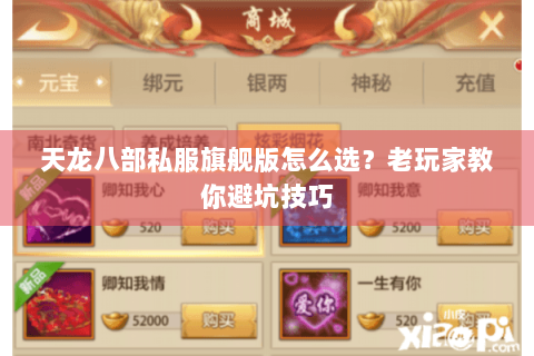 天龙八部私服旗舰版怎么选?老玩家教你避坑技巧 天龙八部私服旗舰版怎么选?老玩家教你避坑技巧