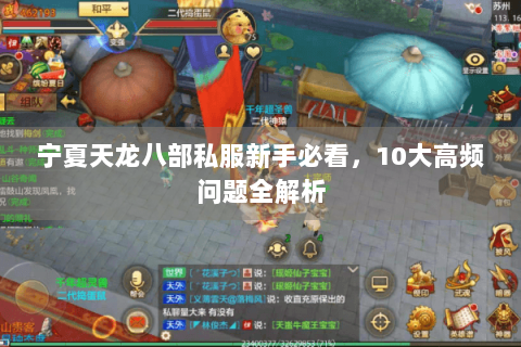 宁夏天龙八部私服新手必看，10大高频问题全解析