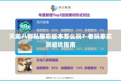 天龙八部私服忘版本怎么玩？老玩家实测避坑指南