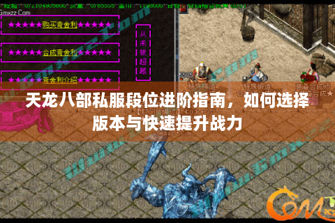 天龙八部私服段位进阶指南，如何选择版本与快速提升战力