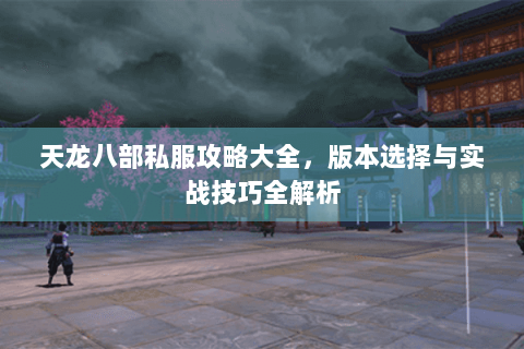 天龙八部私服攻略大全，版本选择与实战技巧全解析