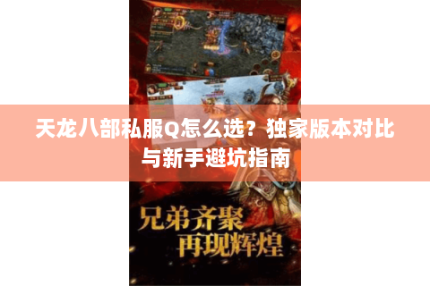 天龙八部私服Q怎么选？独家版本对比与新手避坑指南