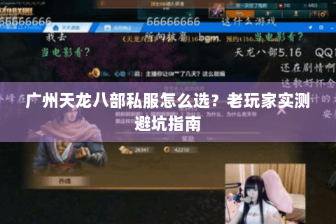 广州天龙八部私服怎么选？老玩家实测避坑指南