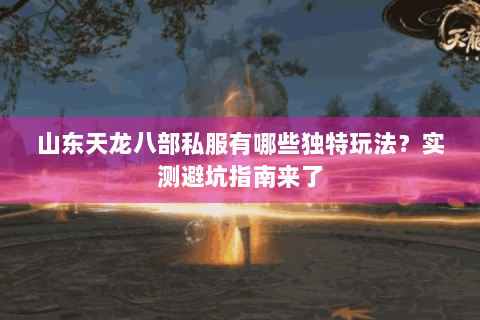 山东天龙八部私服有哪些独特玩法？实测避坑指南来了