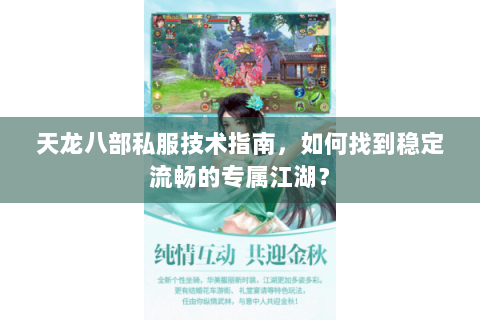 天龙八部私服技术指南,如何找到稳定流畅的专属江湖? 天龙八部私服技术指南,如何找到稳定流畅的专属江湖?