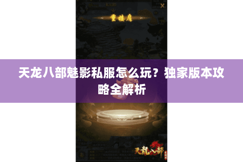 天龙八部魅影私服怎么玩？独家版本攻略全解析