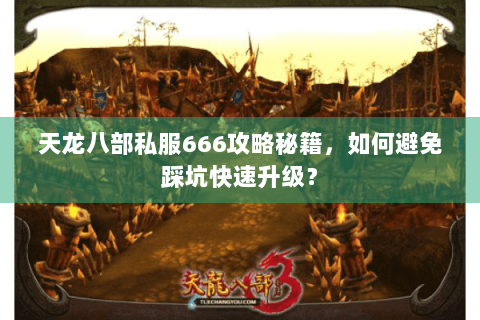 天龙八部私服666攻略秘籍，如何避免踩坑快速升级？