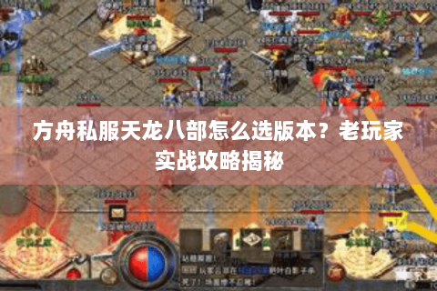 方舟私服天龙八部怎么选版本？老玩家实战攻略揭秘
