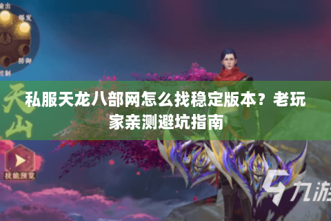 私服天龙八部网怎么找稳定版本？老玩家亲测避坑指南