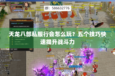 天龙八部私服行会怎么玩？五个技巧快速提升战斗力
