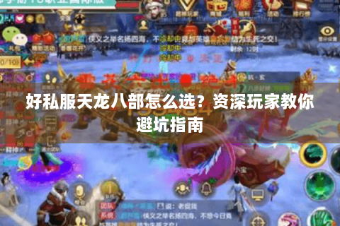好私服天龙八部怎么选？资深玩家教你避坑指南
