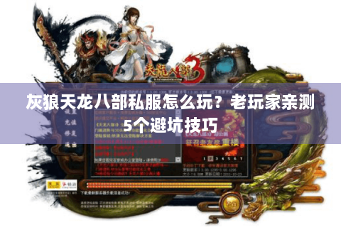灰狼天龙八部私服怎么玩？老玩家亲测5个避坑技巧