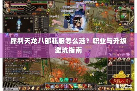犀利天龙八部私服怎么选？职业与升级避坑指南