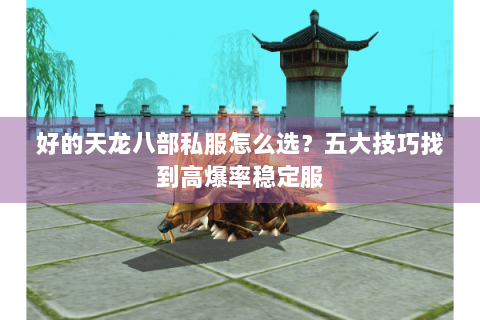 好的天龙八部私服怎么选？五大技巧找到高爆率稳定服