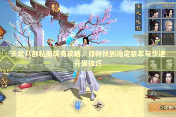 天龙八部私服转身攻略，如何找到稳定版本与快速升级技巧