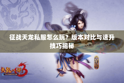 征战天龙私服怎么玩？版本对比与速升技巧揭秘