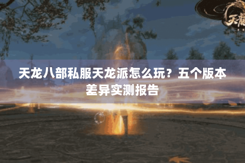 天龙八部私服天龙派怎么玩？五个版本差异实测报告