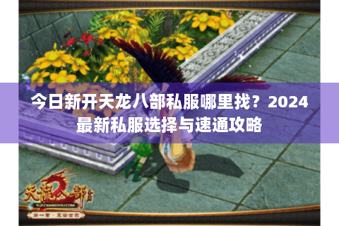 今日新开天龙八部私服哪里找？2024最新私服选择与速通攻略