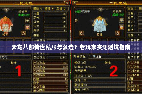 天龙八部传世私服怎么选？老玩家实测避坑指南