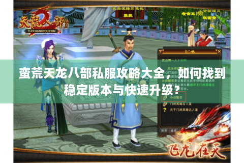 蛮荒天龙八部私服攻略大全，如何找到稳定版本与快速升级？
