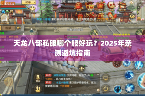 天龙八部私服哪个服好玩？2025年亲测避坑指南