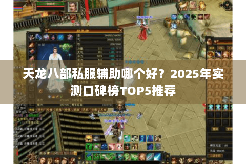 天龙八部私服辅助哪个好？2025年实测口碑榜TOP5推荐