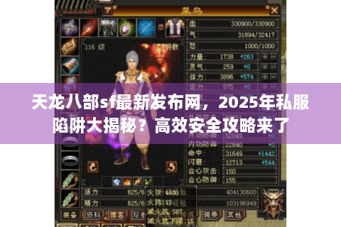 天龙八部sf最新发布网，2025年私服陷阱大揭秘？高效安全攻略来了