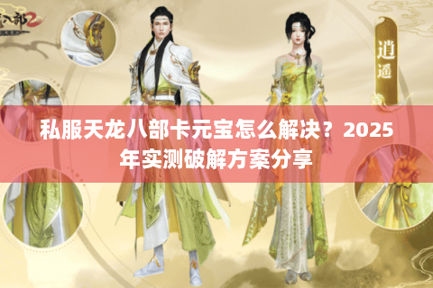 私服天龙八部卡元宝怎么解决？2025年实测破解方案分享