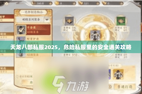 天龙八部私服2025，危险私服里的安全通关攻略