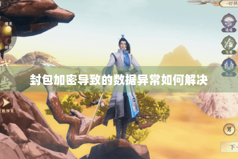 封包加密导致的数据异常如何解决