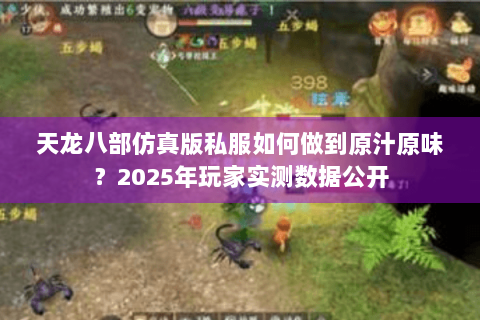 天龙八部仿真版私服如何做到原汁原味？2025年玩家实测数据公开