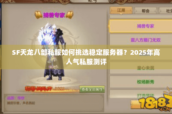 SF天龙八部私服如何挑选稳定服务器？2025年高人气私服测评