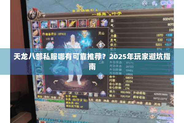 天龙八部私服哪有可靠推荐？2025年玩家避坑指南