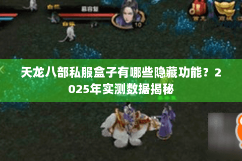 天龙八部私服盒子有哪些隐藏功能？2025年实测数据揭秘