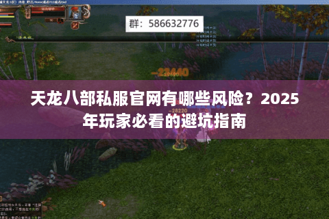 天龙八部私服官网有哪些风险?2025年玩家必看的避坑指南 天龙八部私服官网有哪些风险?2025年玩家必看的避坑指南