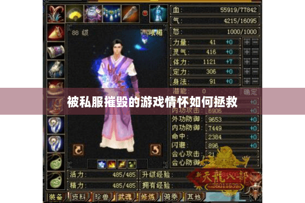 被私服摧毁的游戏情怀如何拯救 被私服摧毁的游戏情怀如何拯救