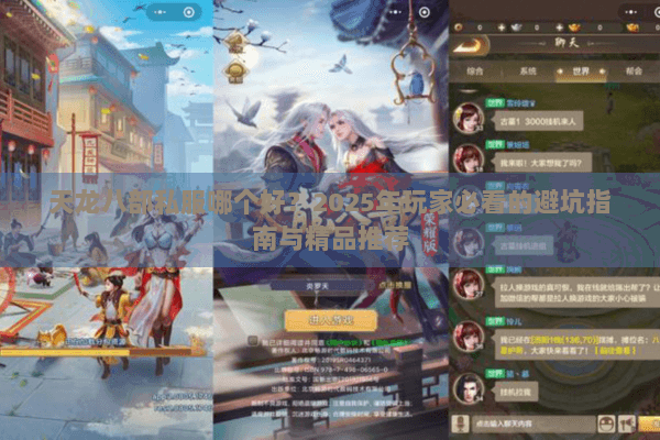 天龙八部私服哪个好？2025年玩家必看的避坑指南与精品推荐
