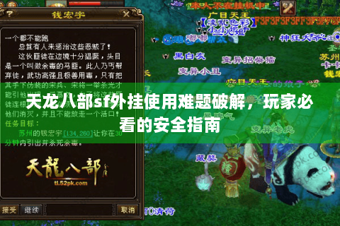 天龙八部sf外挂使用难题破解，玩家必看的安全指南