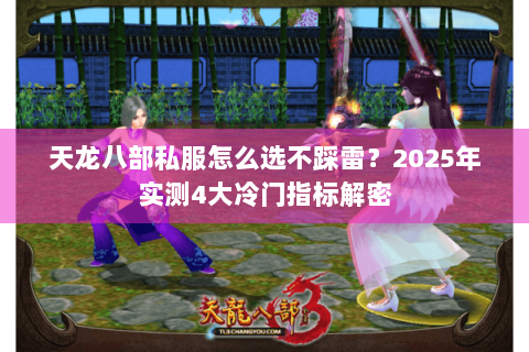 天龙八部私服怎么选不踩雷？2025年实测4大冷门指标解密