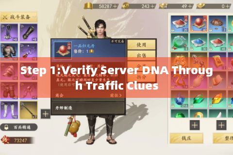 Step 1:Verify Server DNA Through Traffic Clues