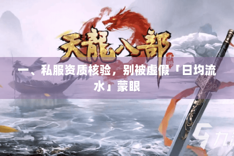 一、私服资质核验，别被虚假「日均流水」蒙眼