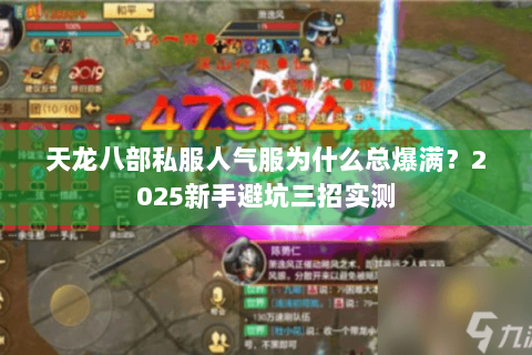 天龙八部私服人气服为什么总爆满？2025新手避坑三招实测