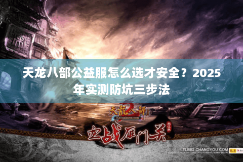 天龙八部公益服怎么选才安全？2025年实测防坑三步法