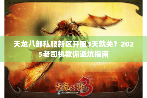 天龙八部私服新区开服3天就关？2025老司机教你避坑指南