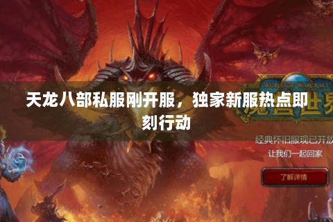 天龙八部私服刚开服，独家新服热点即刻行动