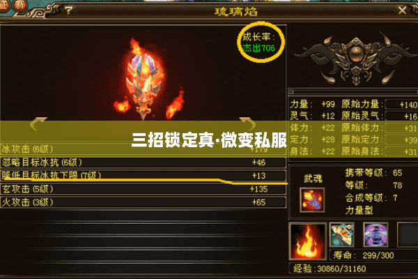 三招锁定真·微变私服